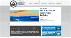 Desktop Screenshot of eeocleadershipconference.com